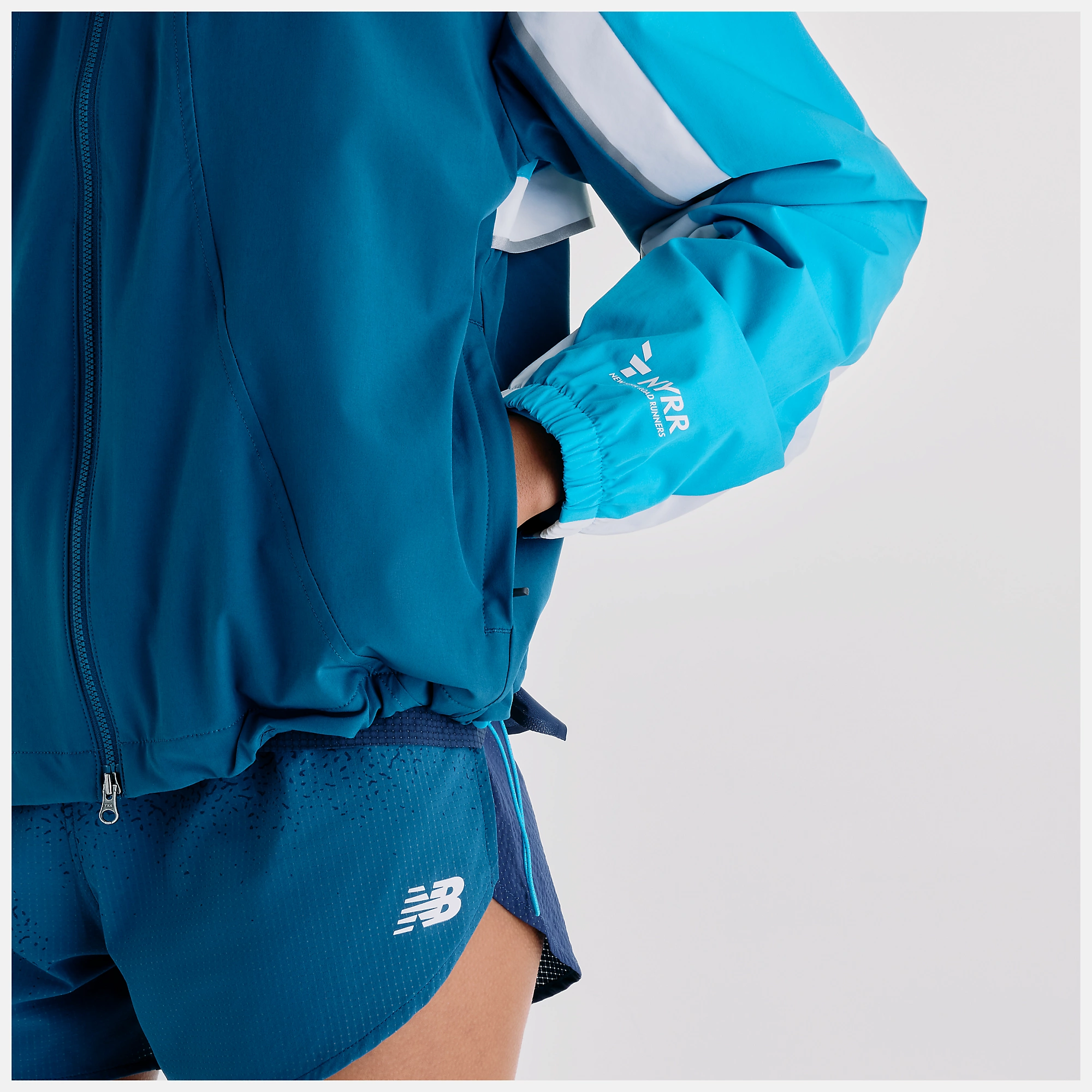 New Balance NYC Marathon Jacket, WJ62Q4HQSTS