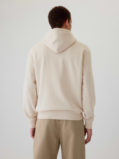 Adult VintageSoft Arch Logo Zip Hoodie - chino