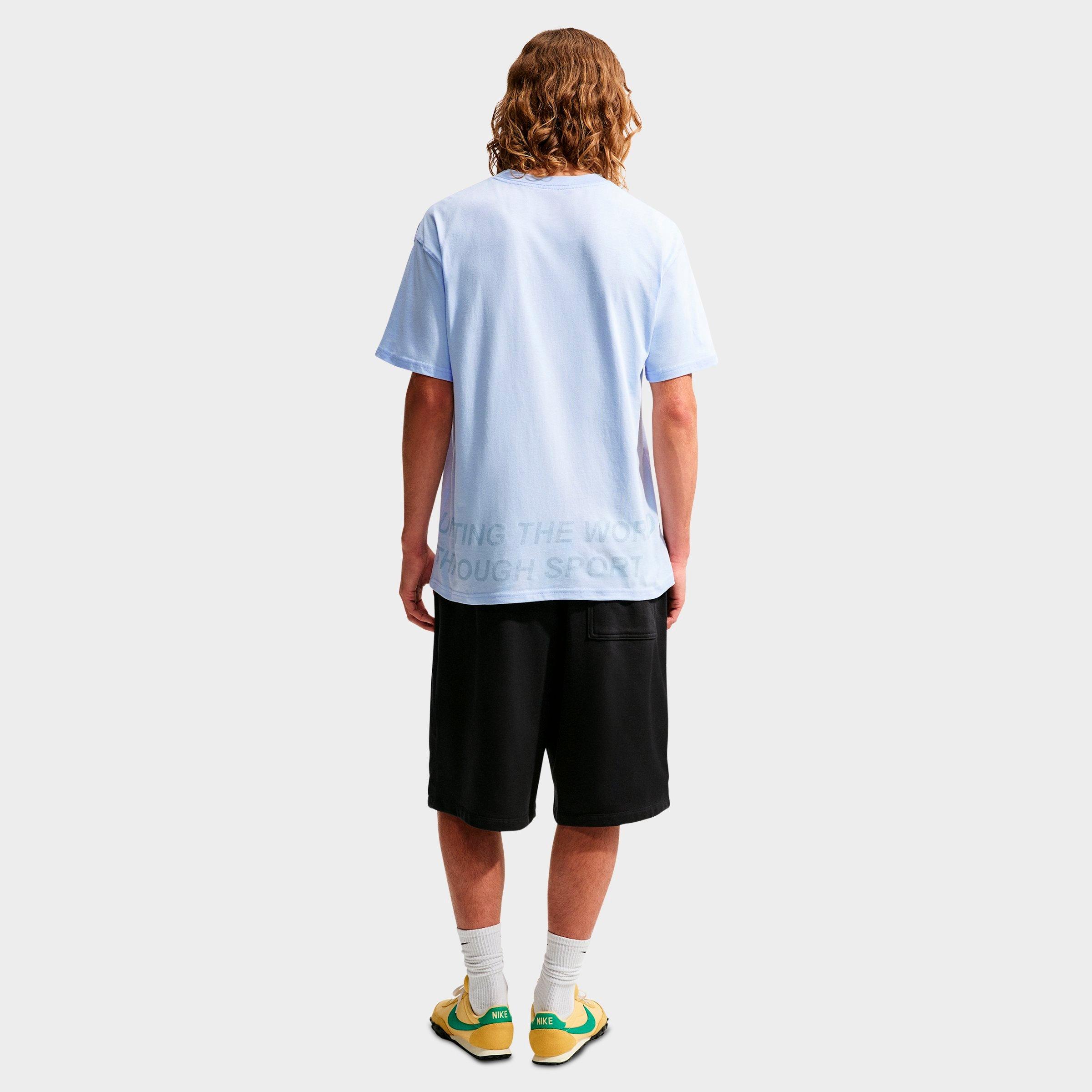 Men's Nithtke Sportswear Uniting Through Sport T-Shirt - Hydrogen Blue