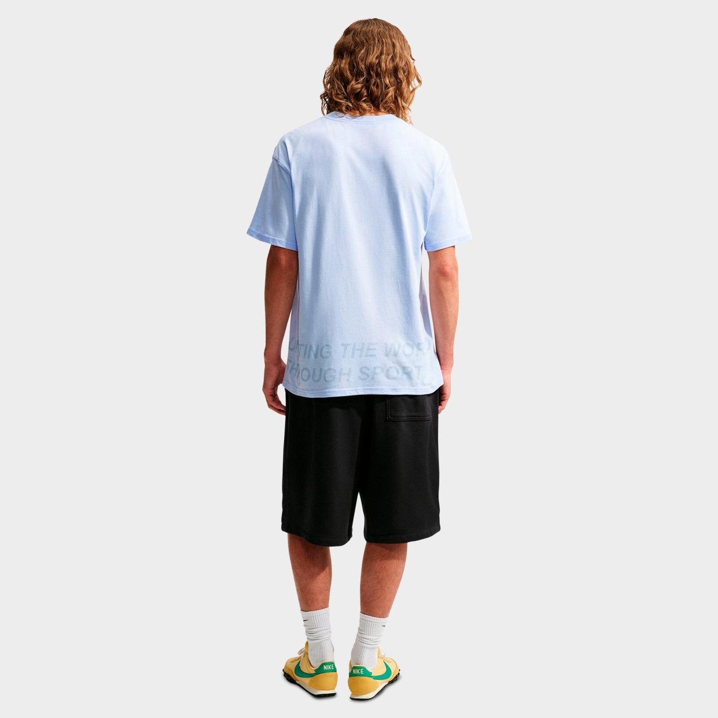 Men's Nithtke Sportswear Uniting Through Sport T-Shirt - Hydrogen Blue