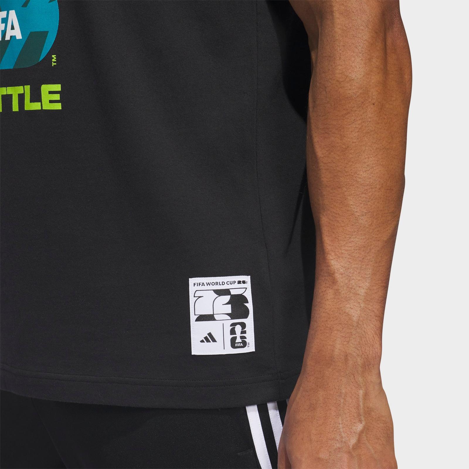 Men's adidas Soccer FIFA World Cup 26™ Host City Seattle Graphic T-Shirt - Black - view 4