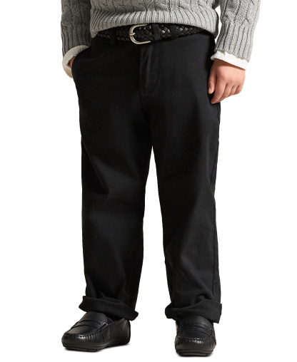 Polo Ralph Lauren Boys' 2-7 Straight-Fit Twill Pant - Polo Black