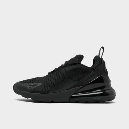 Big Kids' Nike Air Max 270 Casual Shoes - Black/Black/Black