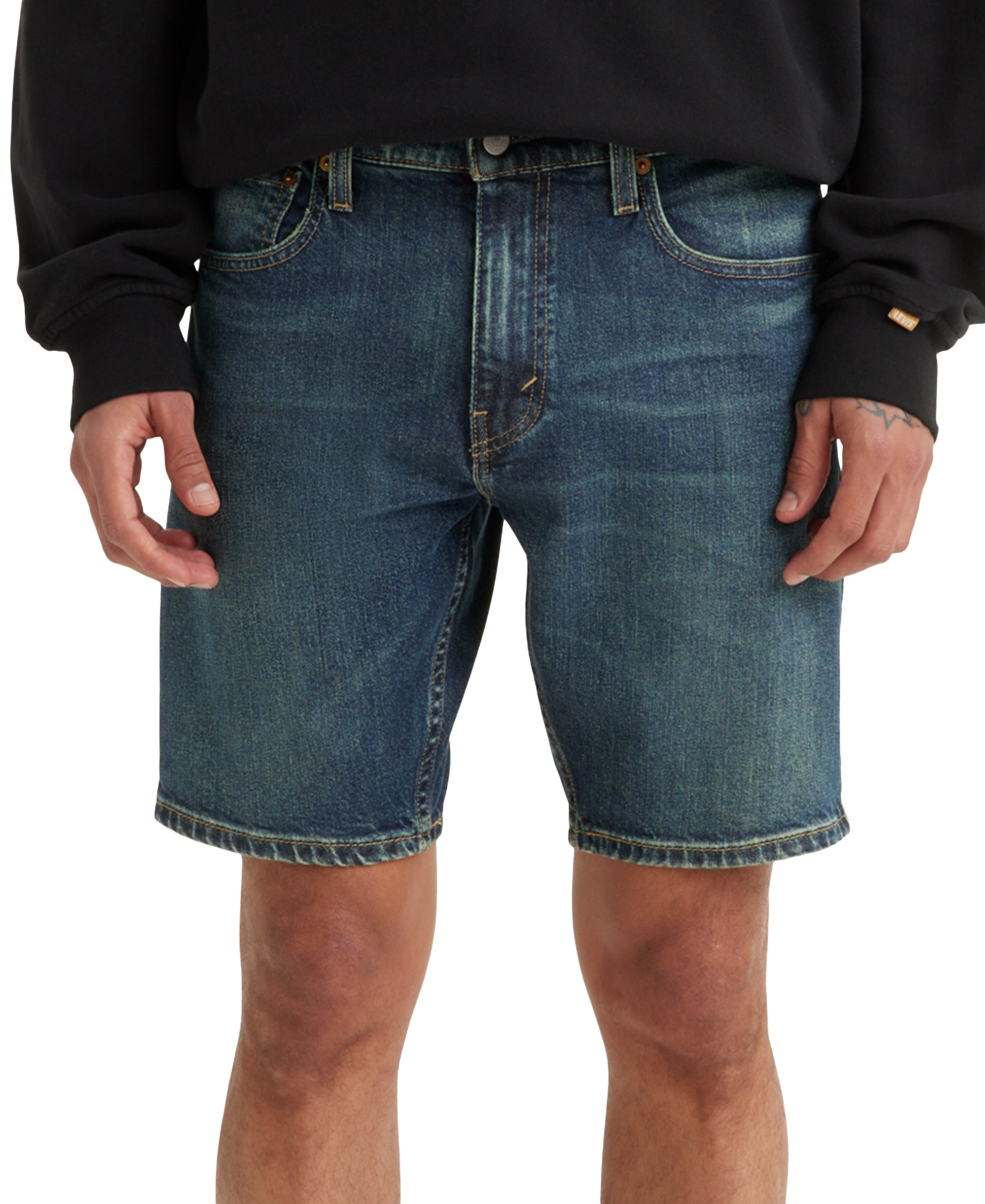 Levi's Men's 412™ Flex Slim-Fit 9" Jean Shorts - Born This Way