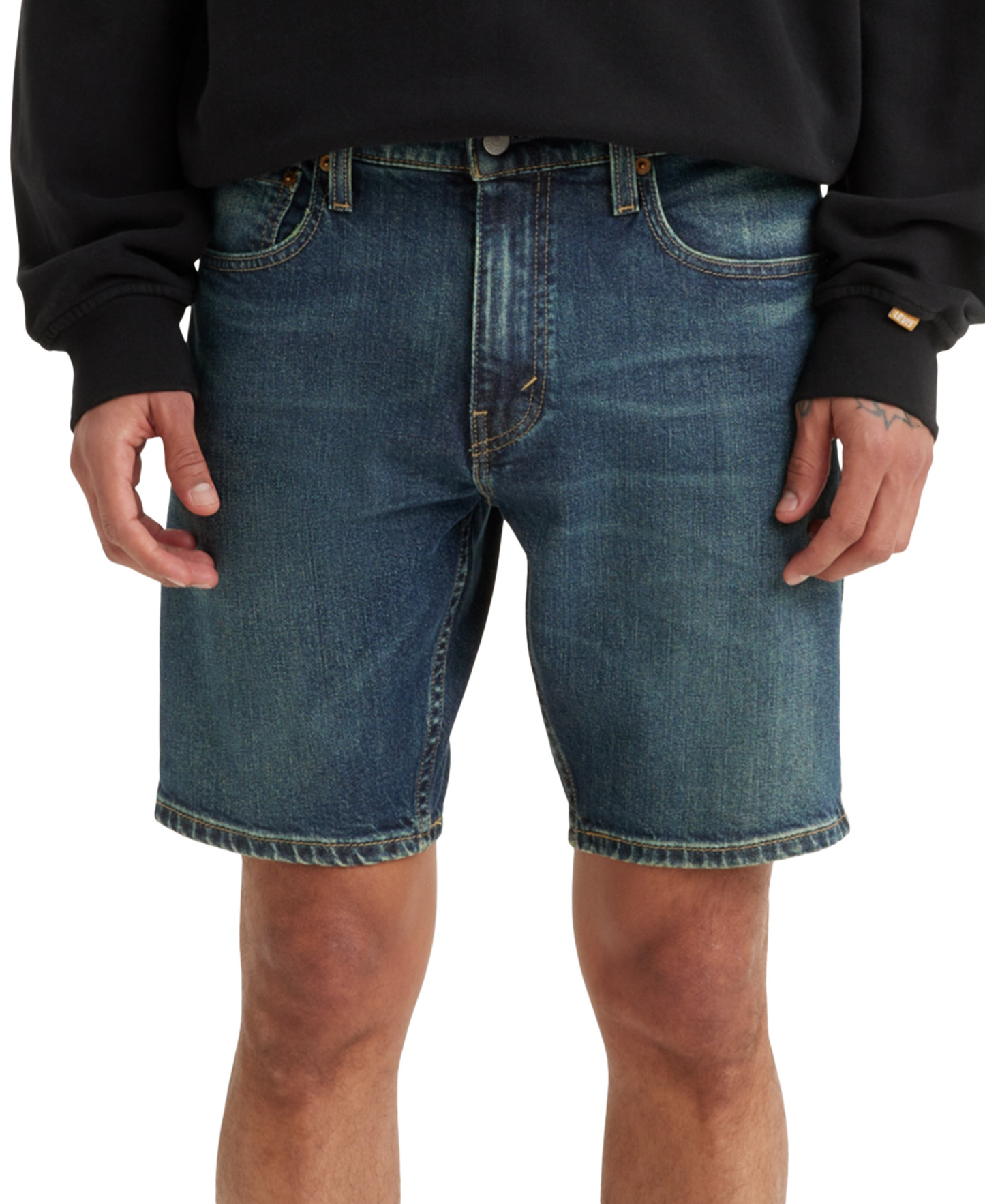 Levi's Men's 412™ Flex Slim-Fit 9" Jean Shorts - Born This Way
