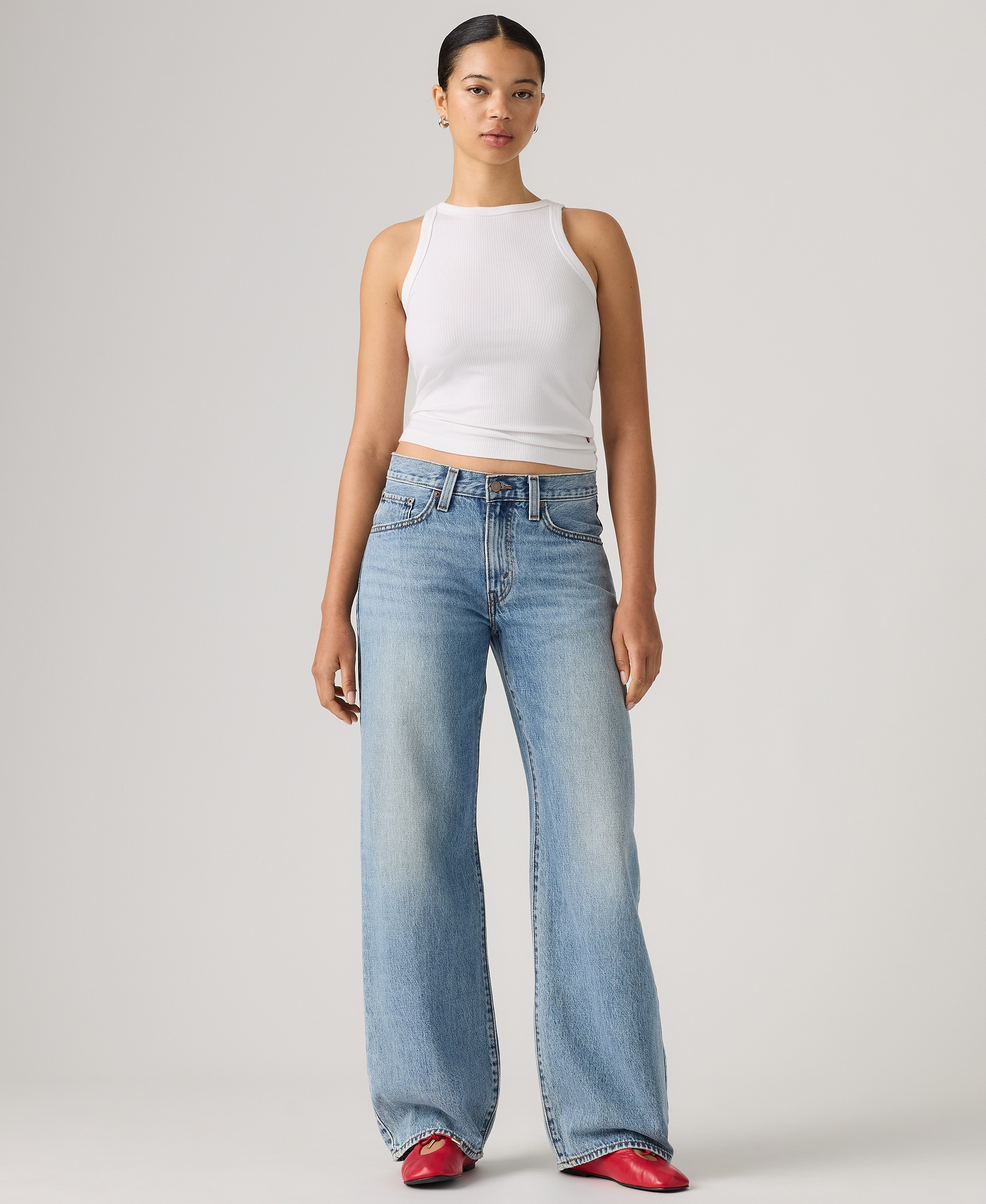 Levi's Women's Mid-Rise Middy Balloon Jeans - Twisted Vibe
