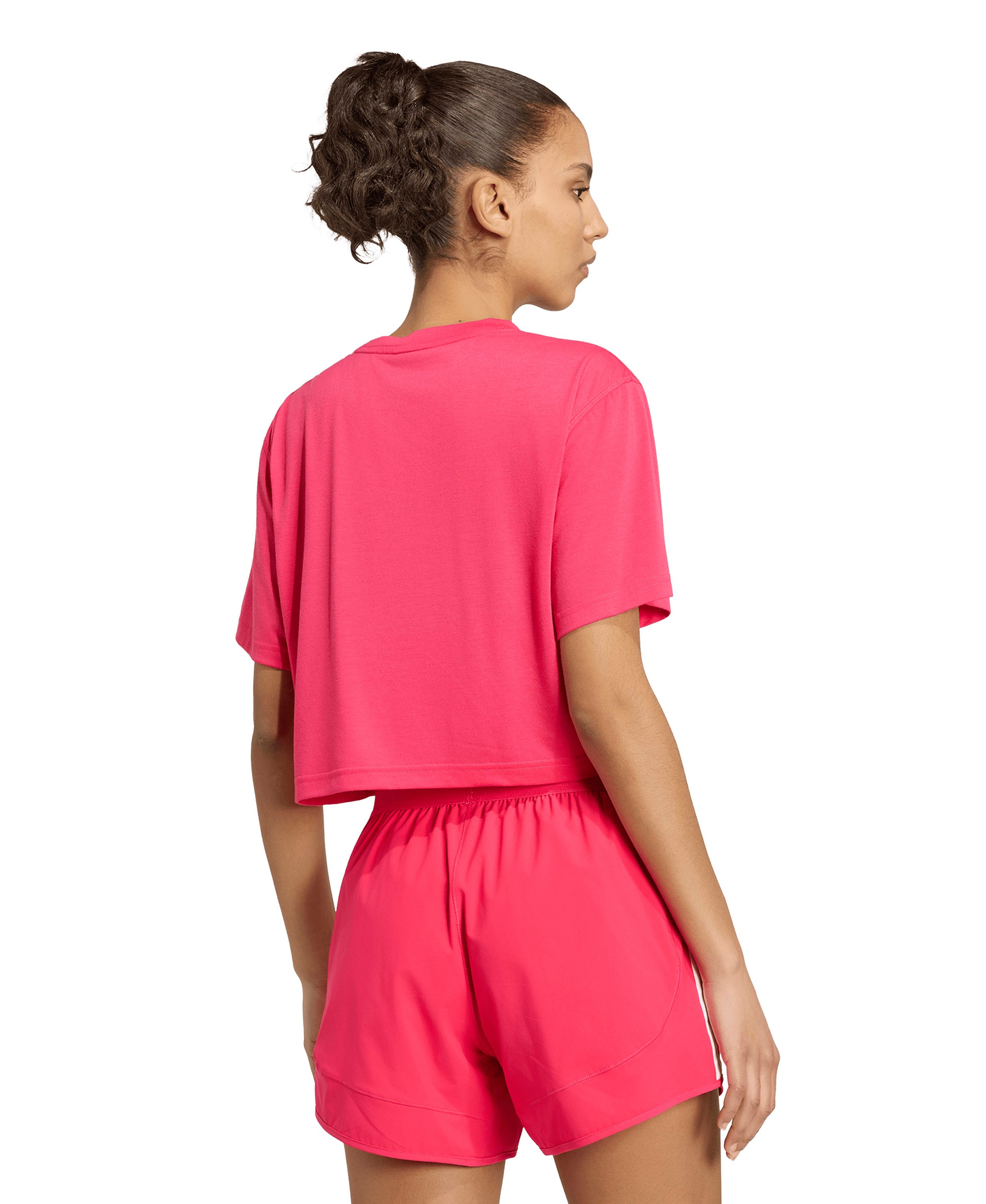 adidas Women's Train Essentials Boxy Workout T-Shirt - Power Pink