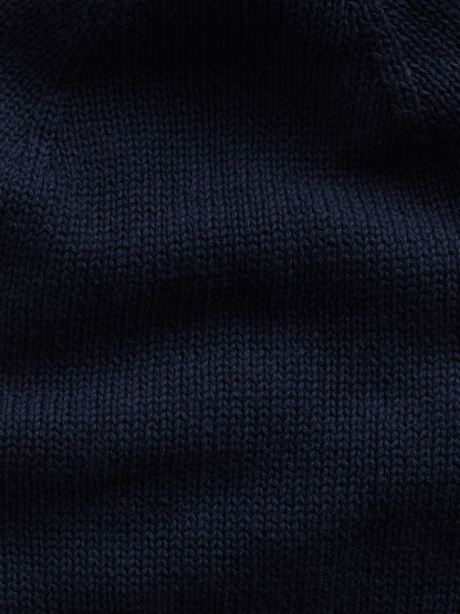 100% Cotton Beanie - New classic navy blue