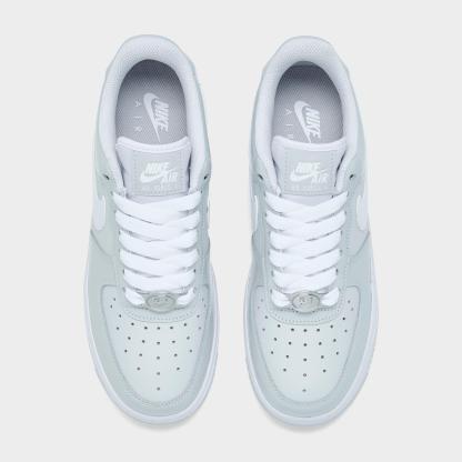 Women's Nithtke Air Force 1 '07 SE Casual Shoes - Grey Fog/White/Photon Dust - Top view