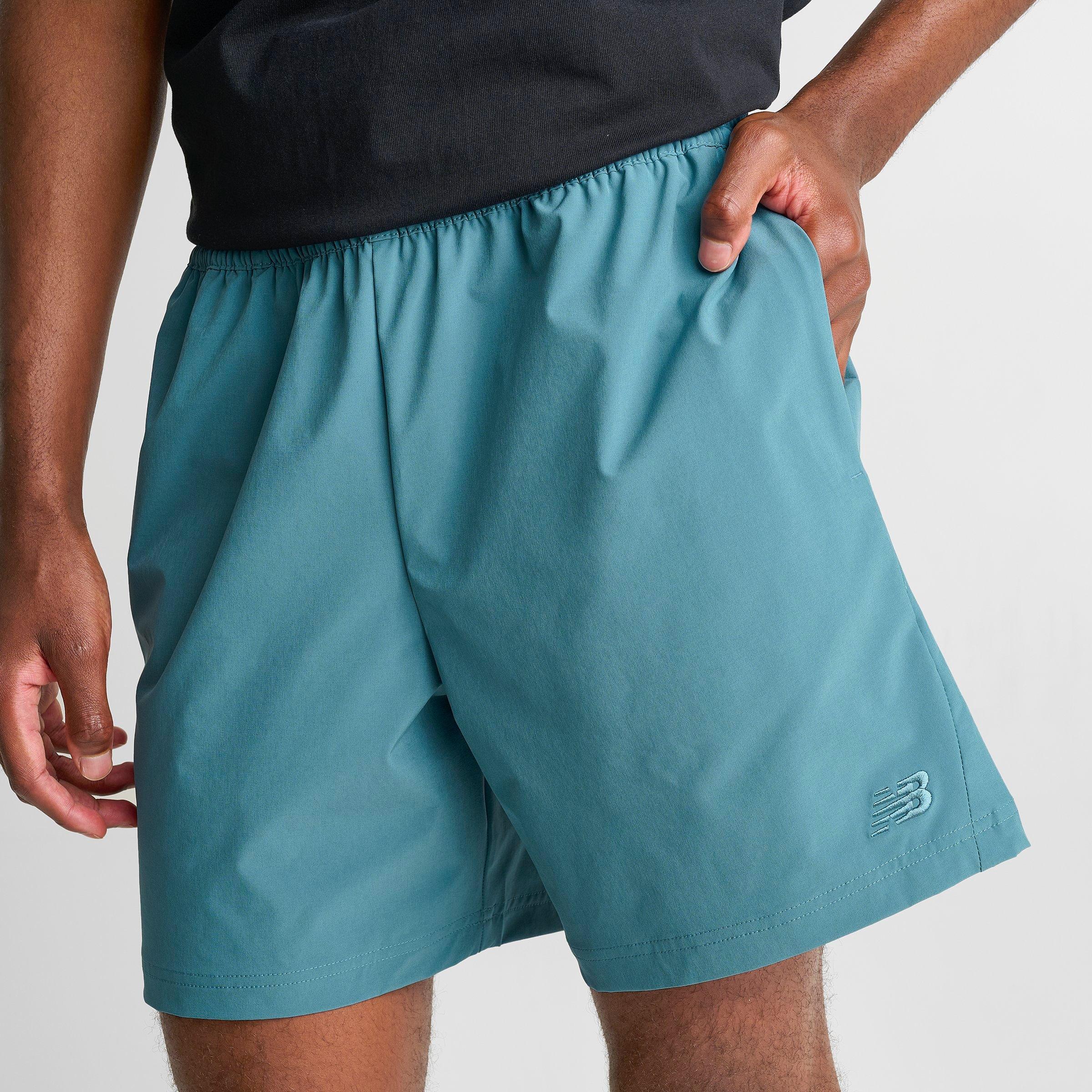 Men's New Balance Athletics 7" Stretch-Woven Shorts - Big Teal - view 5