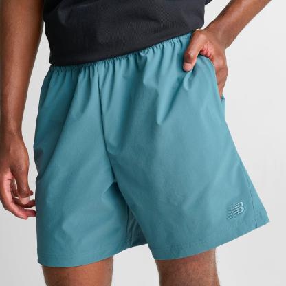 Men's New Balance Athletics 7" Stretch-Woven Shorts - Big Teal - view 5