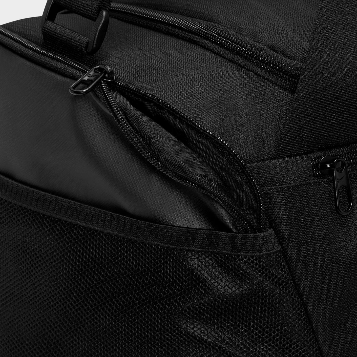 Nithtke Brasilia Training Duffel Bag (Small, 40L) - Black/Black/White