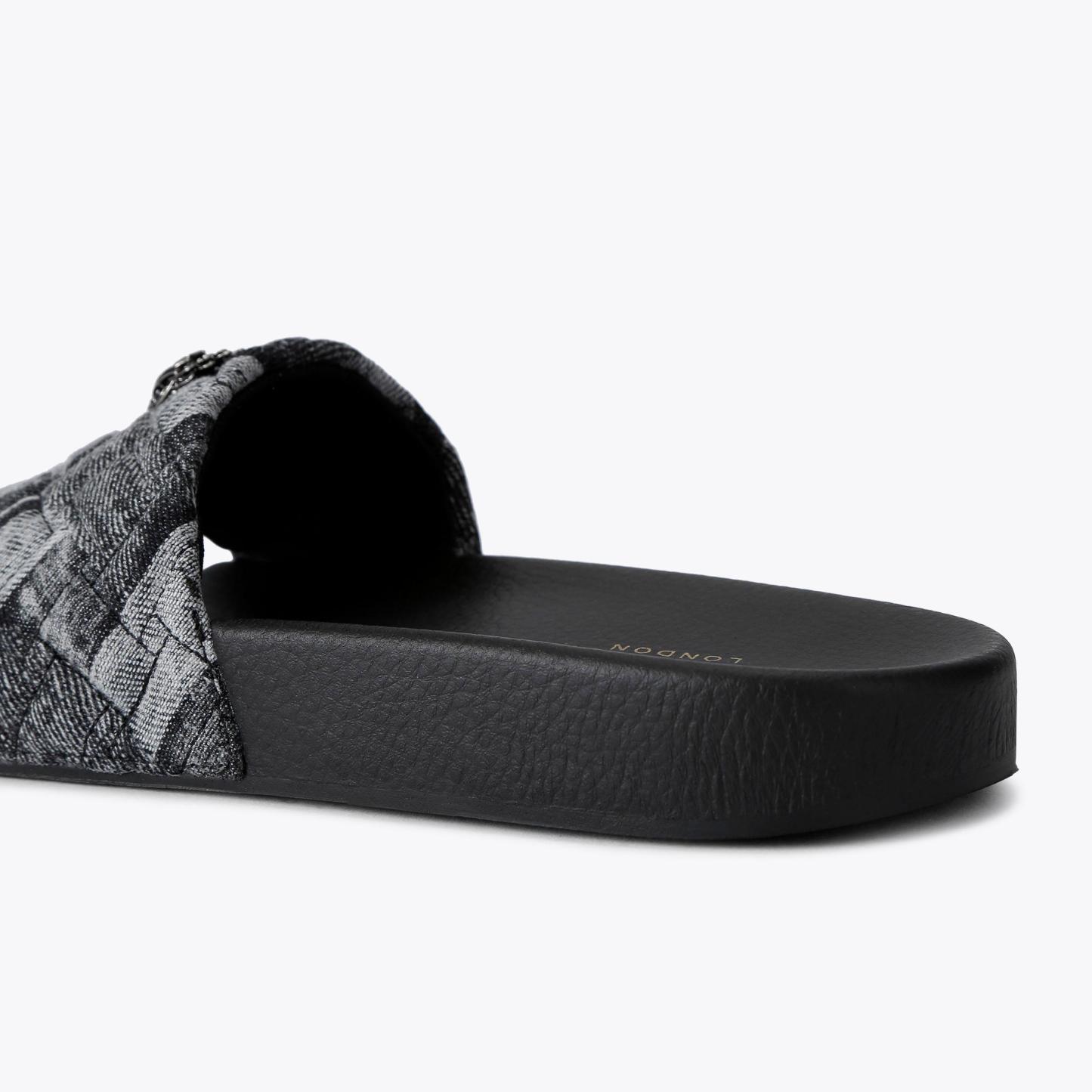 Kurt Geiger London Meena Eagle Slide - Black - view 4