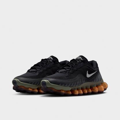 Men's Nithtke Air Liquid Max Casual Shoes - Black/Light Army/Pure Platinum/Metallic Silver - Both shoes facing left