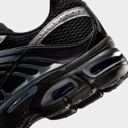 Women's Nithtke Air Max Moto 2K Casual Shoes - Part 1 - Black/Metallic Silver/Smoke Grey - Detail shot