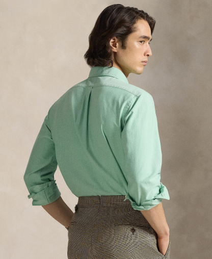 Polo Ralph Lauren Men's Classic-Fit Oxford Shirt - Summer Emerald