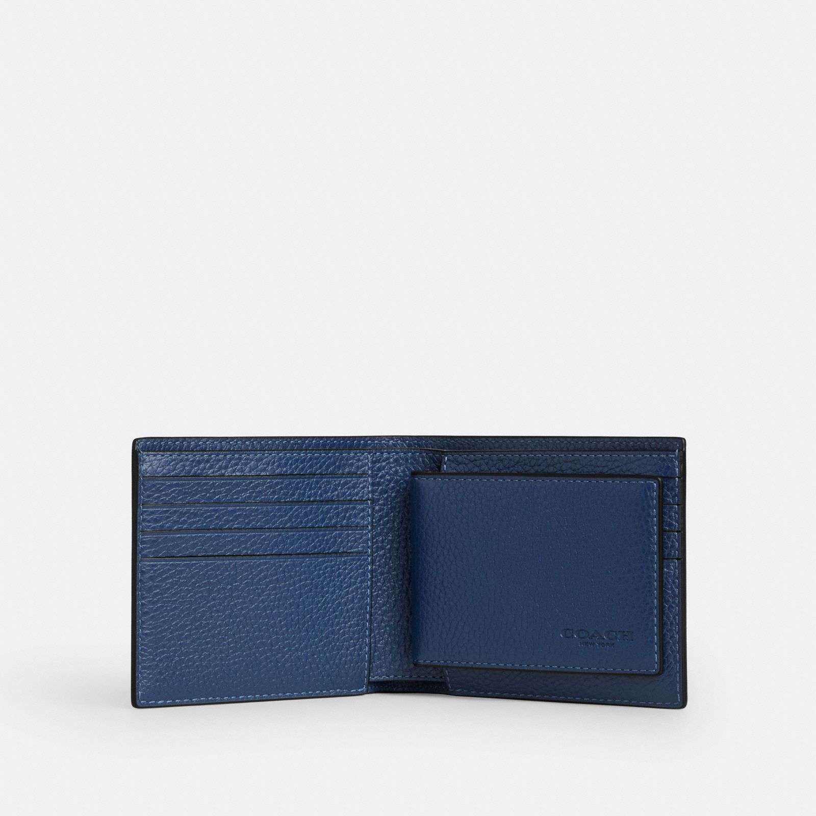 3-In-1 Wallet With Car Print - Deep Blue Multi - view 2