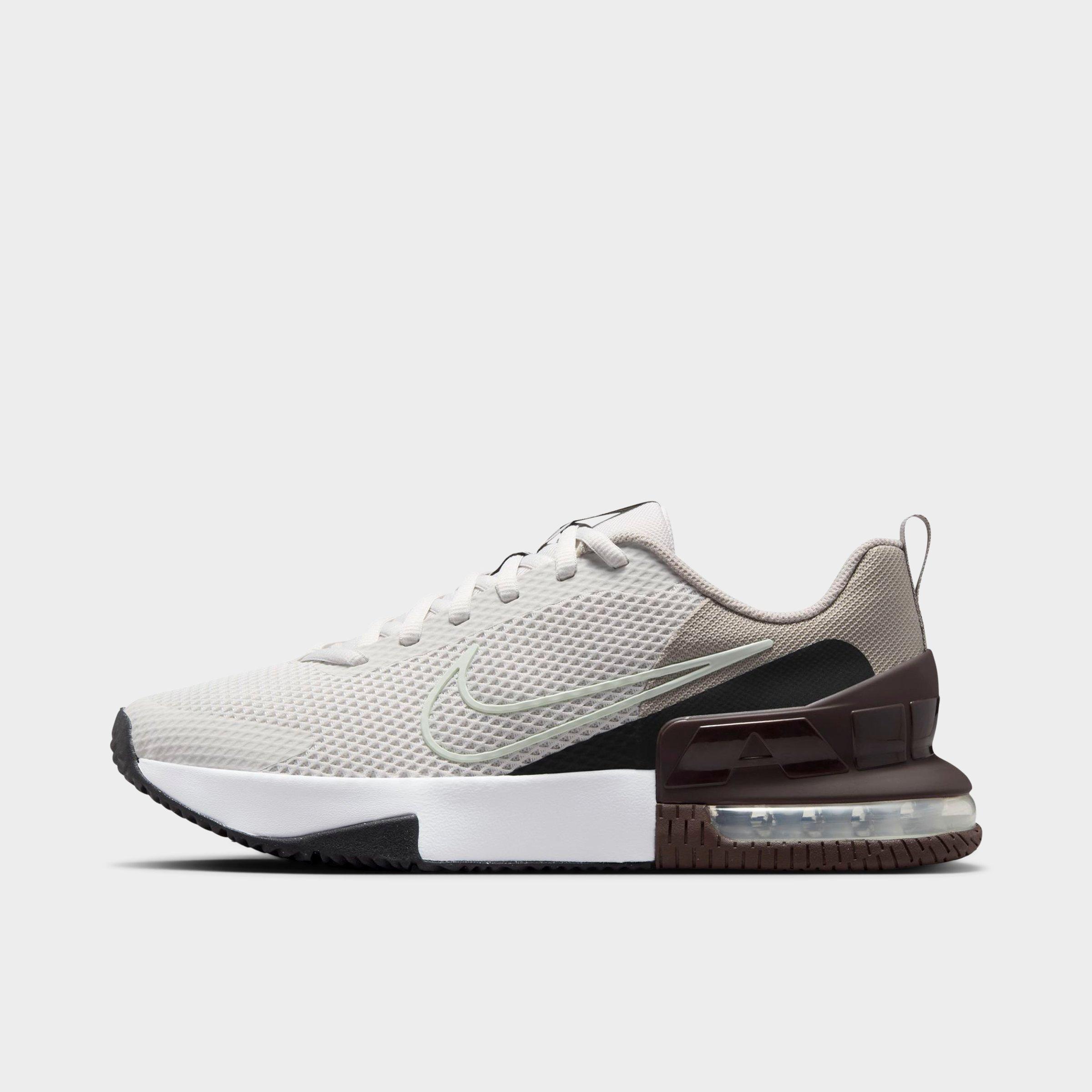 Men's Nithtke Air Max Alpha Trainer 6 Training Shoes - Part 1 - Platinum Tint/College Grey/Black/Barely Green - Left shoe facing left. Outside of the shoe.