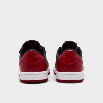 Little Kids' Air Jordan Retro 1 Low OG Casual Shoes - Black/Varsity Red/Summit White - view 4
