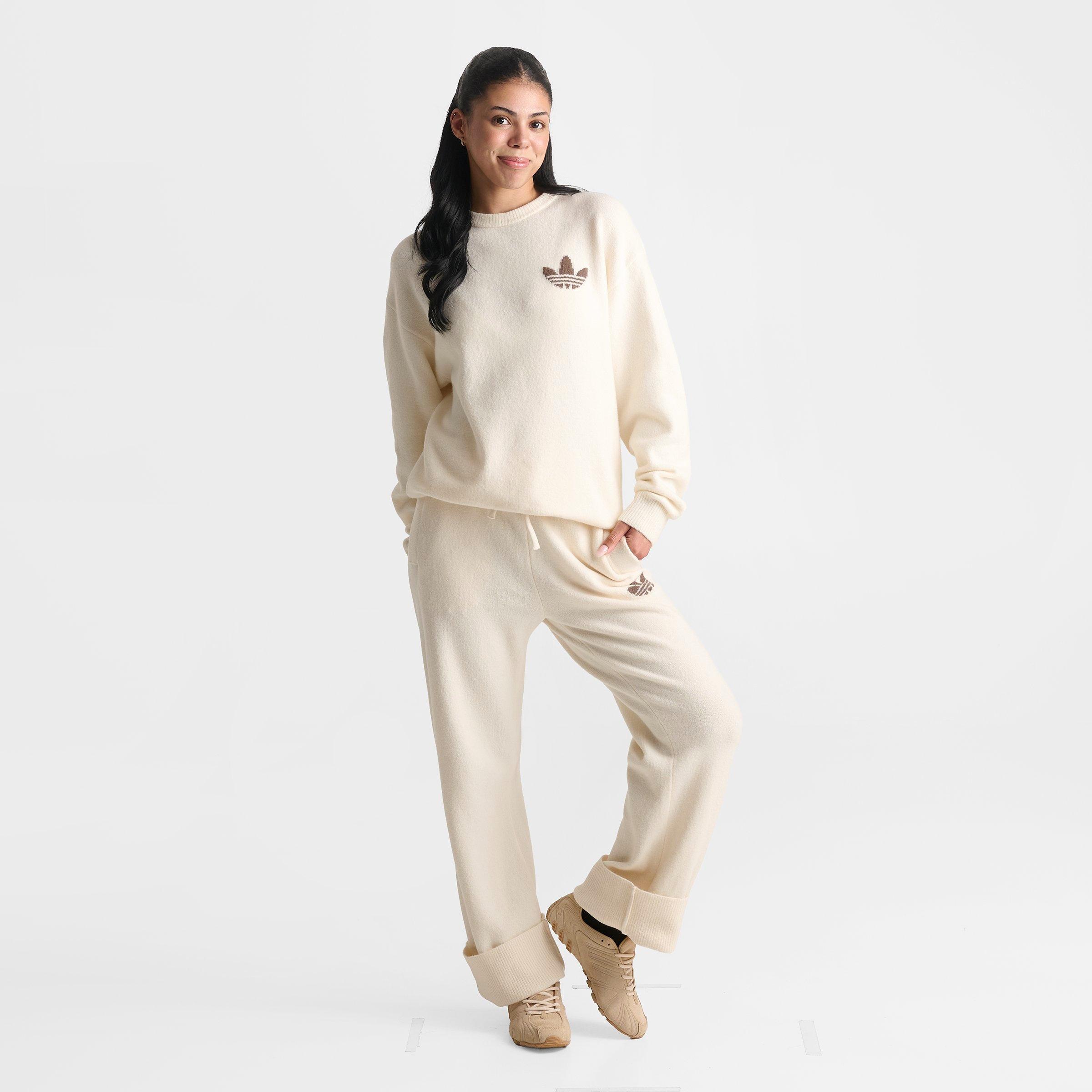 Women's adidas Originals Essentials Knitted Pants - Wonder White