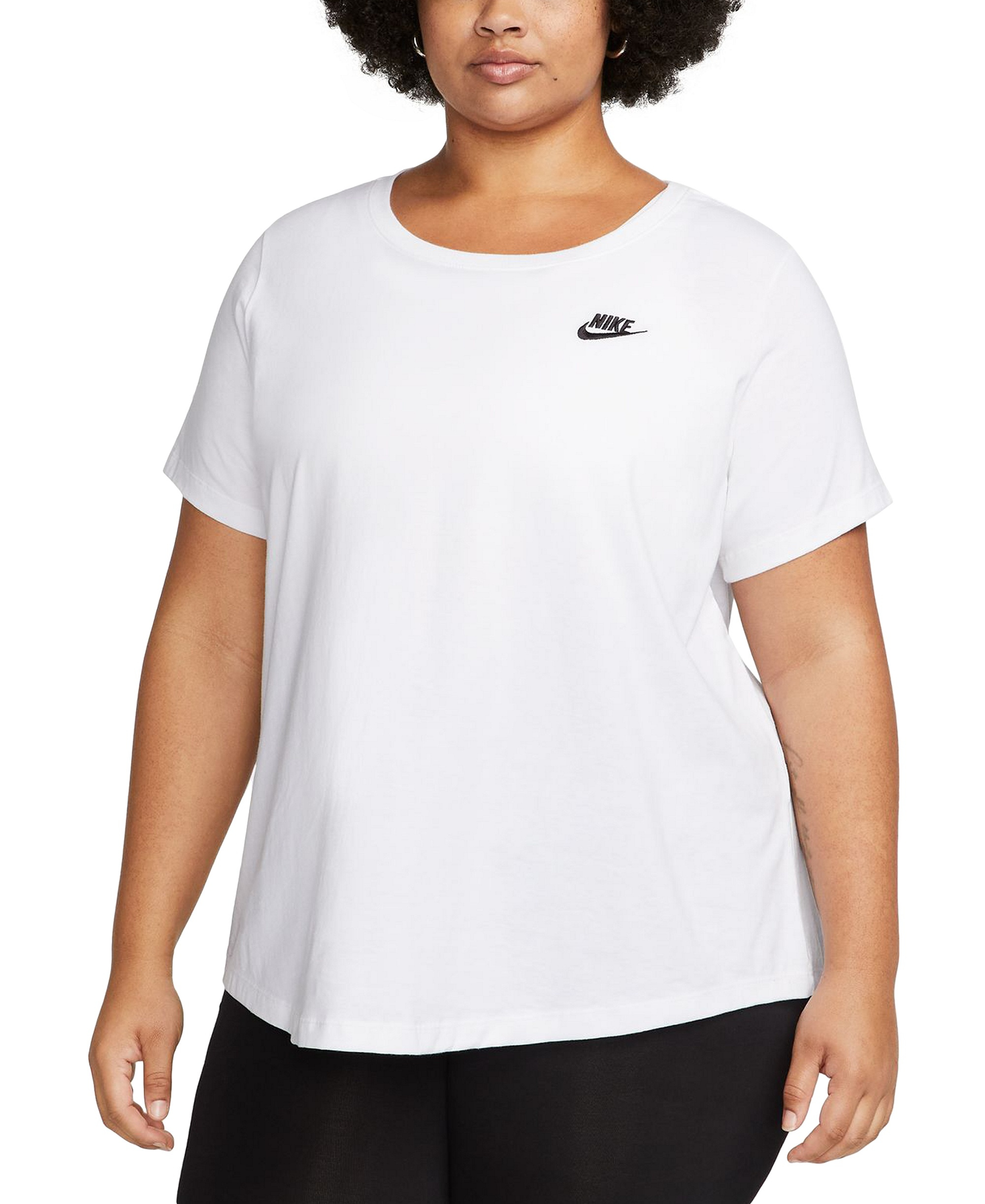Nike Women's Sportswear Club Essentials T-Shirt - White