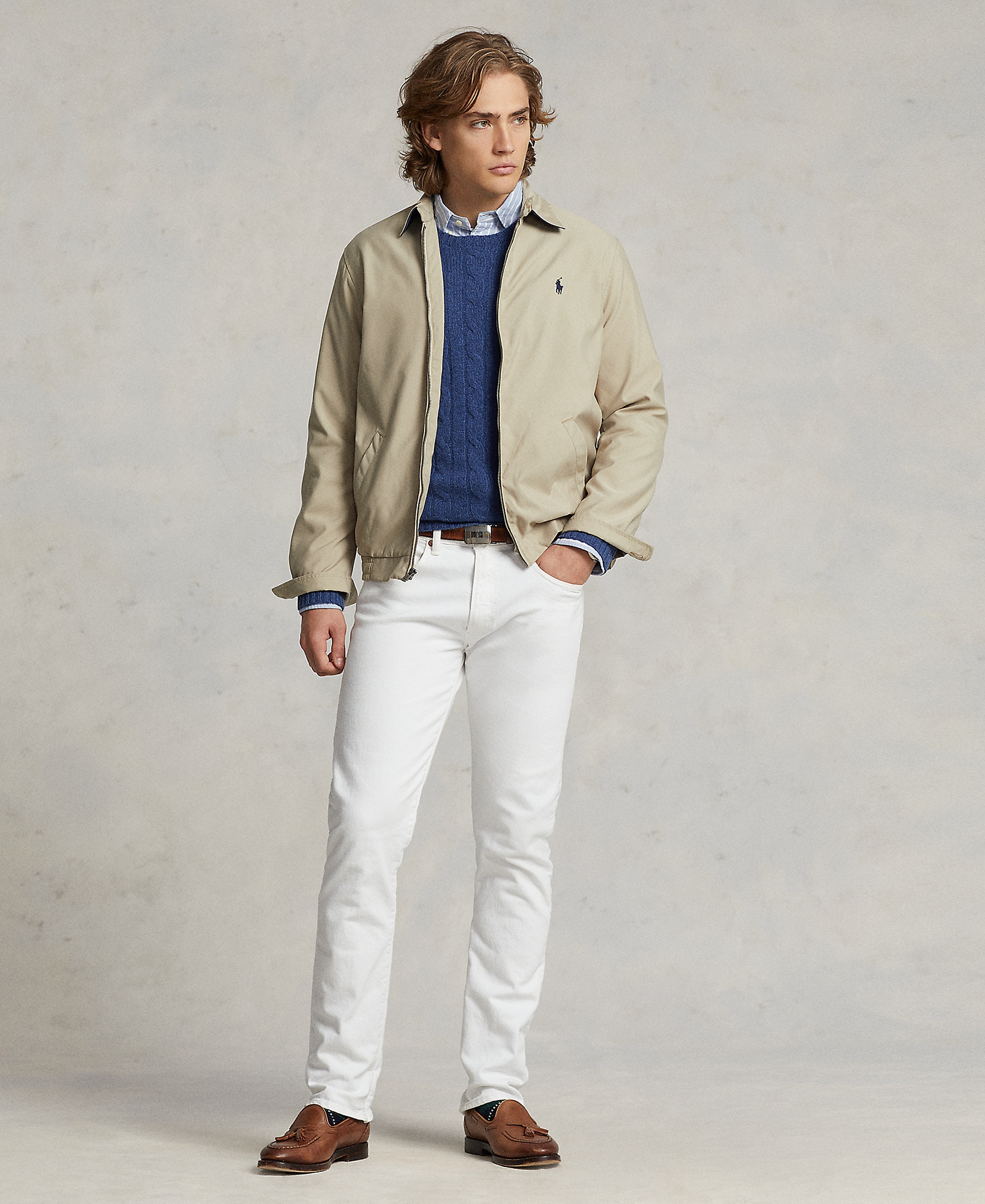 Polo Ralph Lauren Men's Lightweight Windbreaker - Khaki