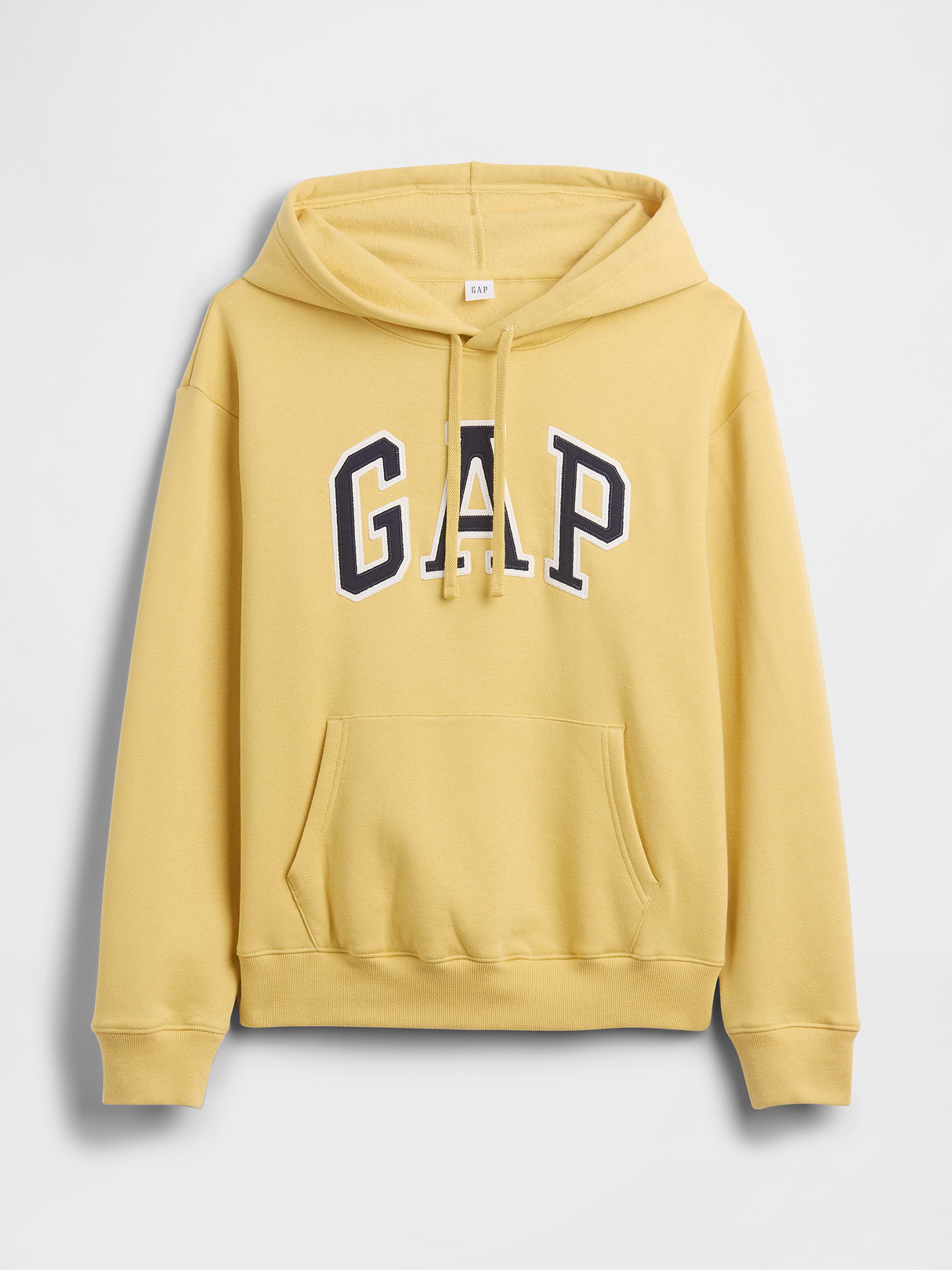 Relaxed Gap Logo Hoodie - French almond yellow