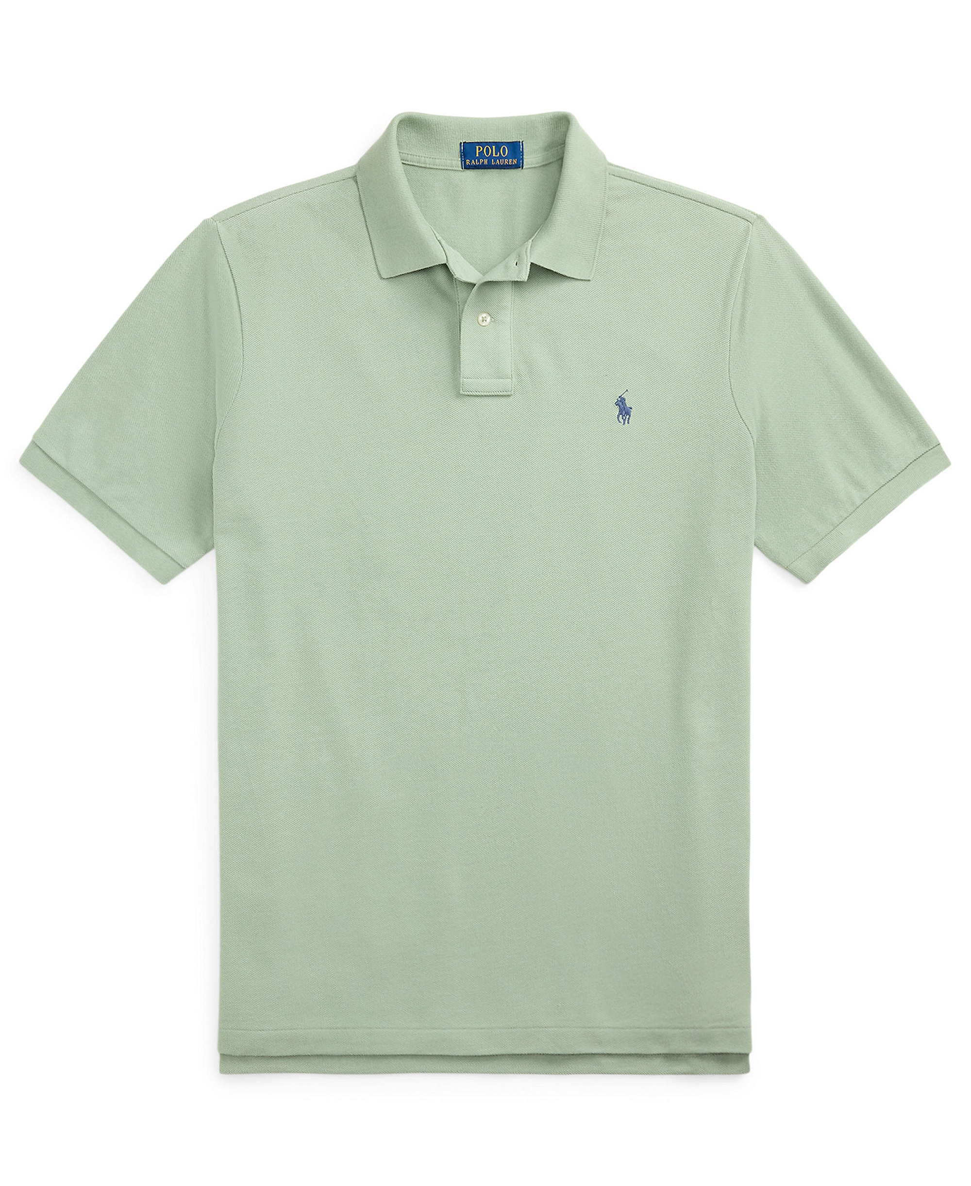 Polo Ralph Lauren Men's Custom Slim-Fit Mesh Polo Shirt - Light Green