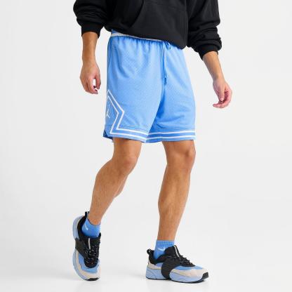 Men's Jordan Sport Dri-FIT Mesh Diamond Shorts - University Blue/White/White