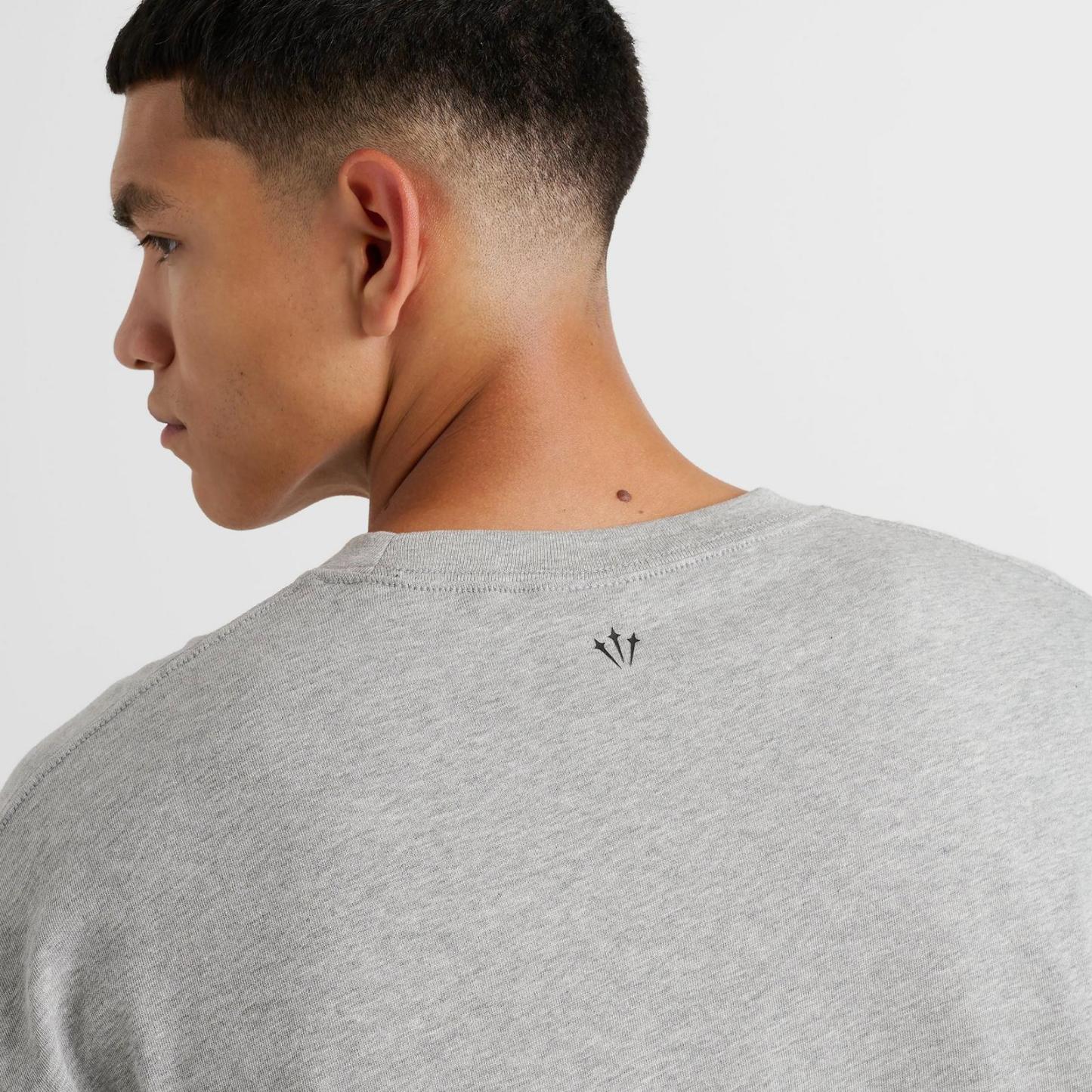 Men's Nike NOCTA NRG 2 T-Shirt - Dark Grey Heather/Black