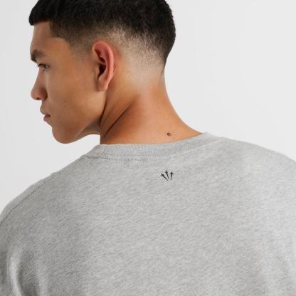 Men's Nike NOCTA NRG 2 T-Shirt - Dark Grey Heather/Black