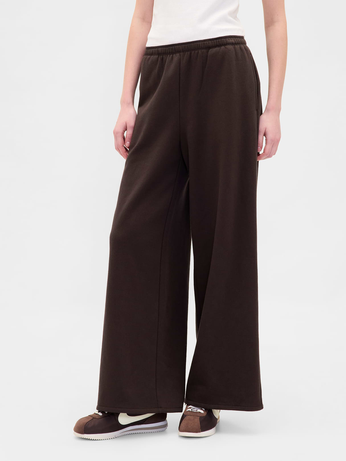 VintageSoft Baggy Sweatpants - Terra brown