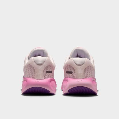 Big Kids' Nithtke Stellar Ride Running Shoes - Chalk/Pink Foam/Bright Crimson/Bright Violet - Back view