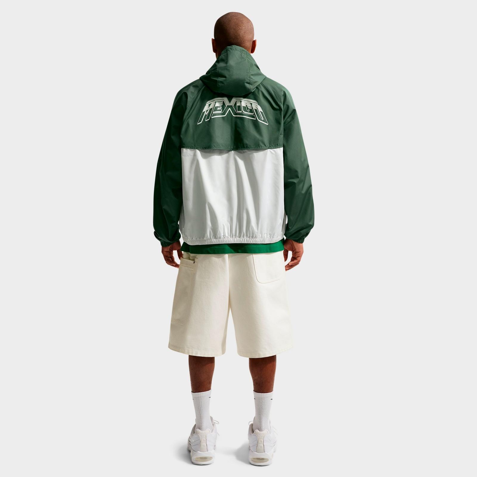 Men's Nike Mexico Windrunner Lined Jacket - Fir/Phantom/Phantom