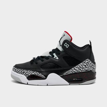 Big Kids' Air Jordan Son of Mars Low Casual Shoes - Black/University Red/Grey Mist - view 1