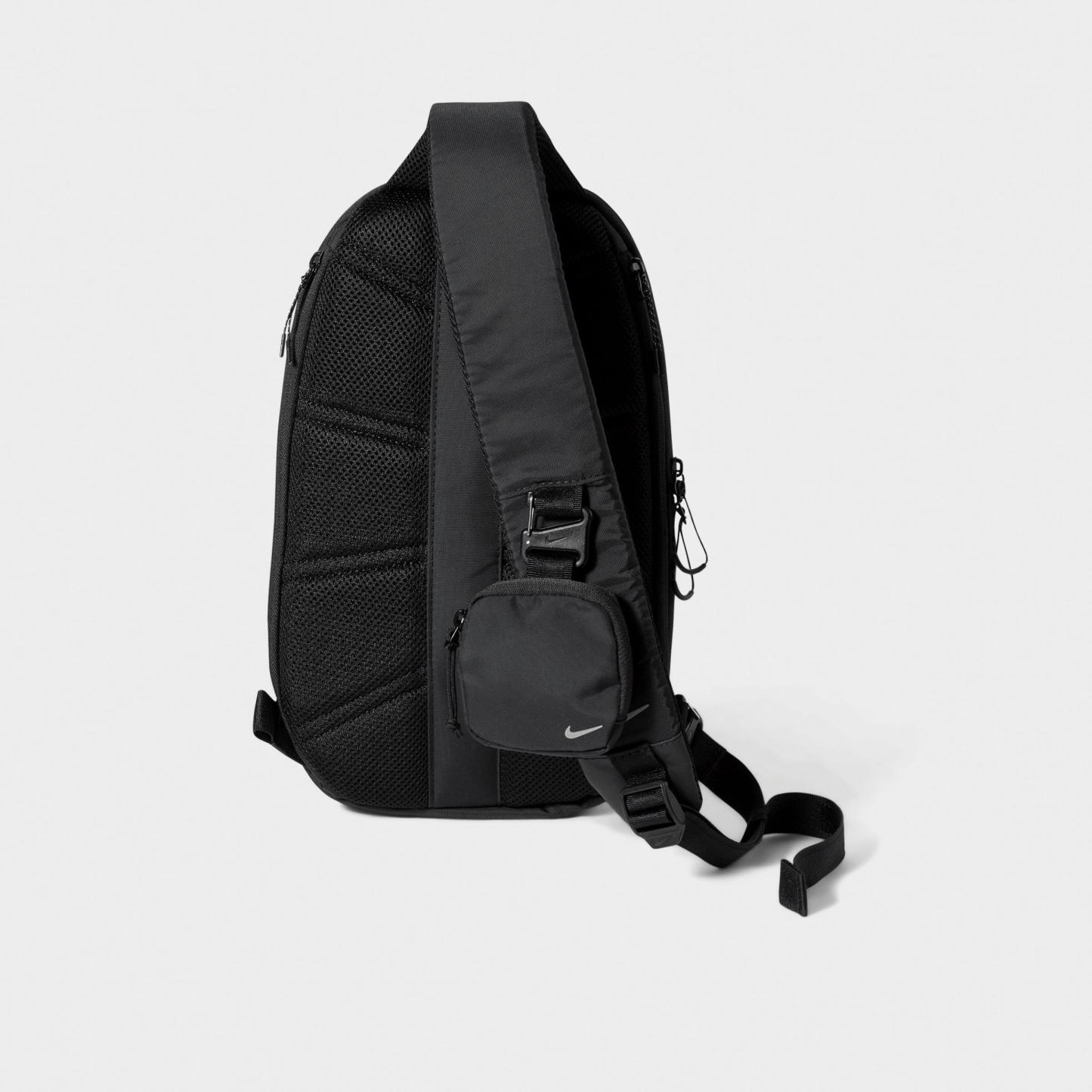Nithtke Commute Sling Bag (8L) - Black/Black/Reflect Silver