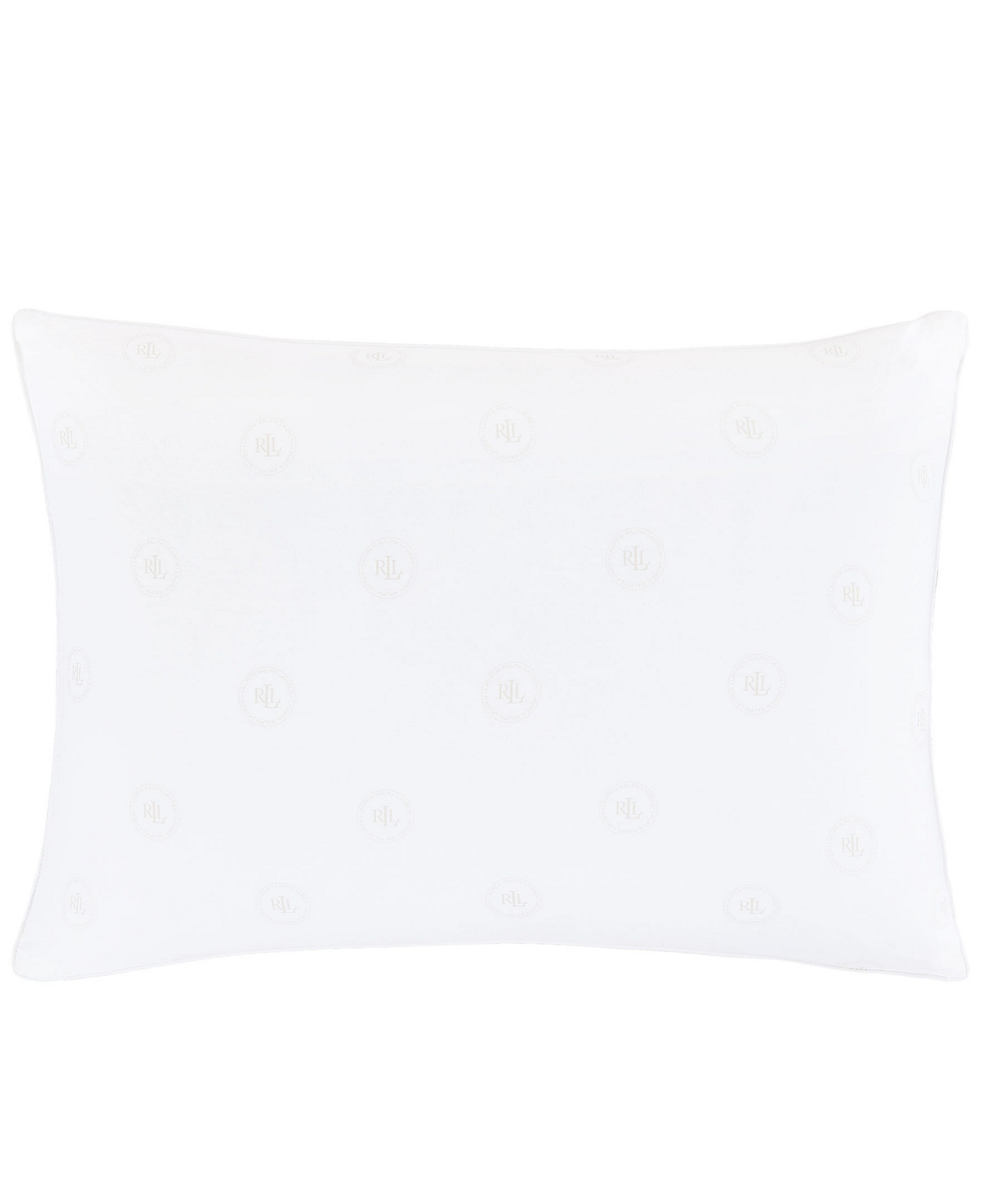 Lauren Ralph Lauren Dalton Logo 2-Pack Pillows, Standard/Queen - White
