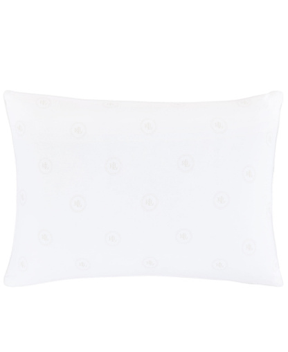 Lauren Ralph Lauren Dalton Logo 2-Pack Pillows, Standard/Queen - White