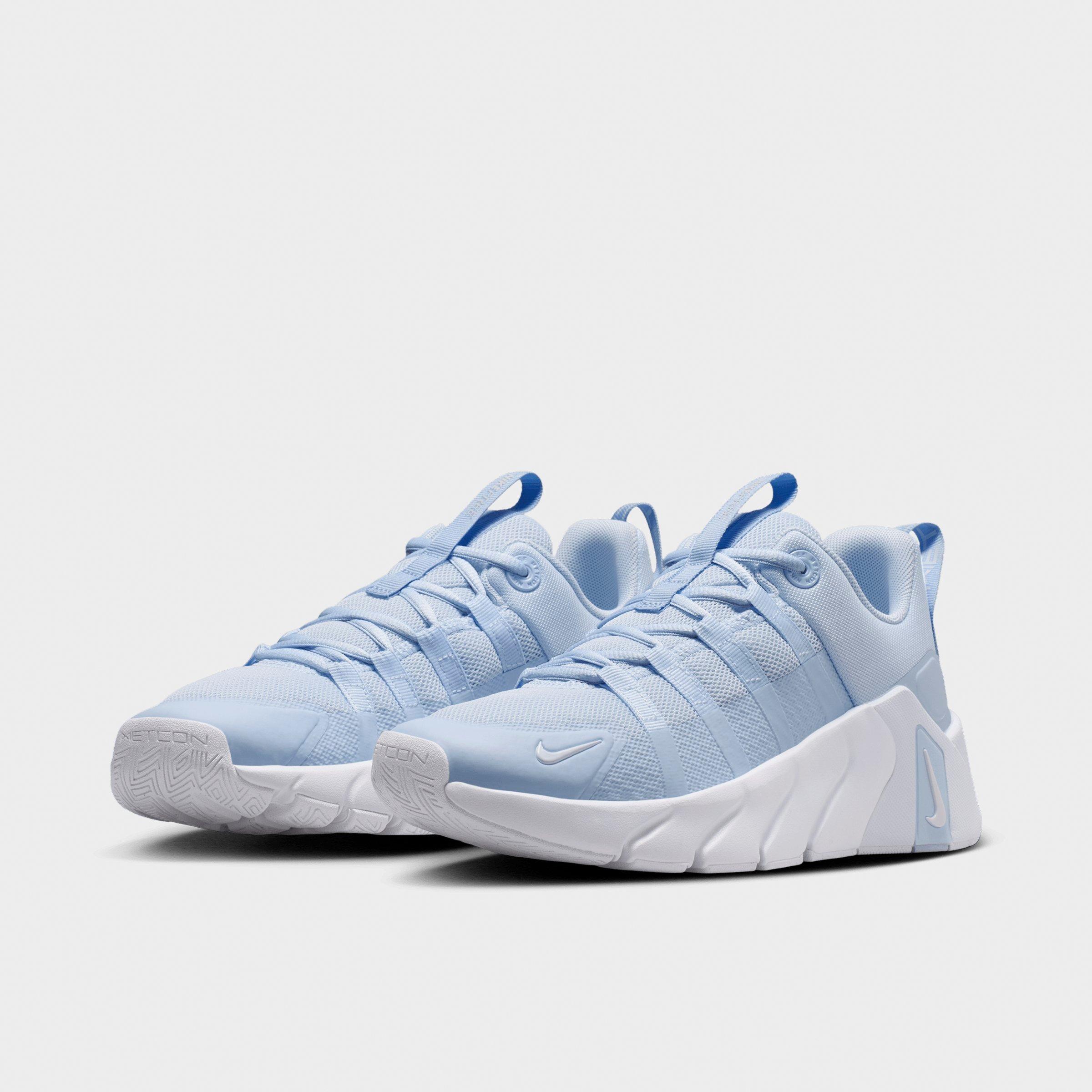 Women’s Nithtke Free Metcon 7 Training Shoes - Part 1 - Hydrogen Blue/Football Grey/White - Both shoes facing left