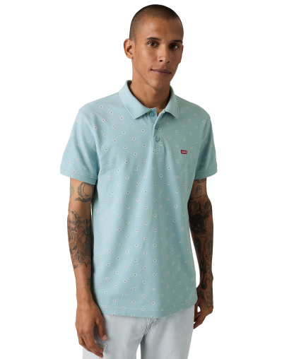Levi's Men's Housemark Regular-Fit Polo Shirt - Forget Me Not