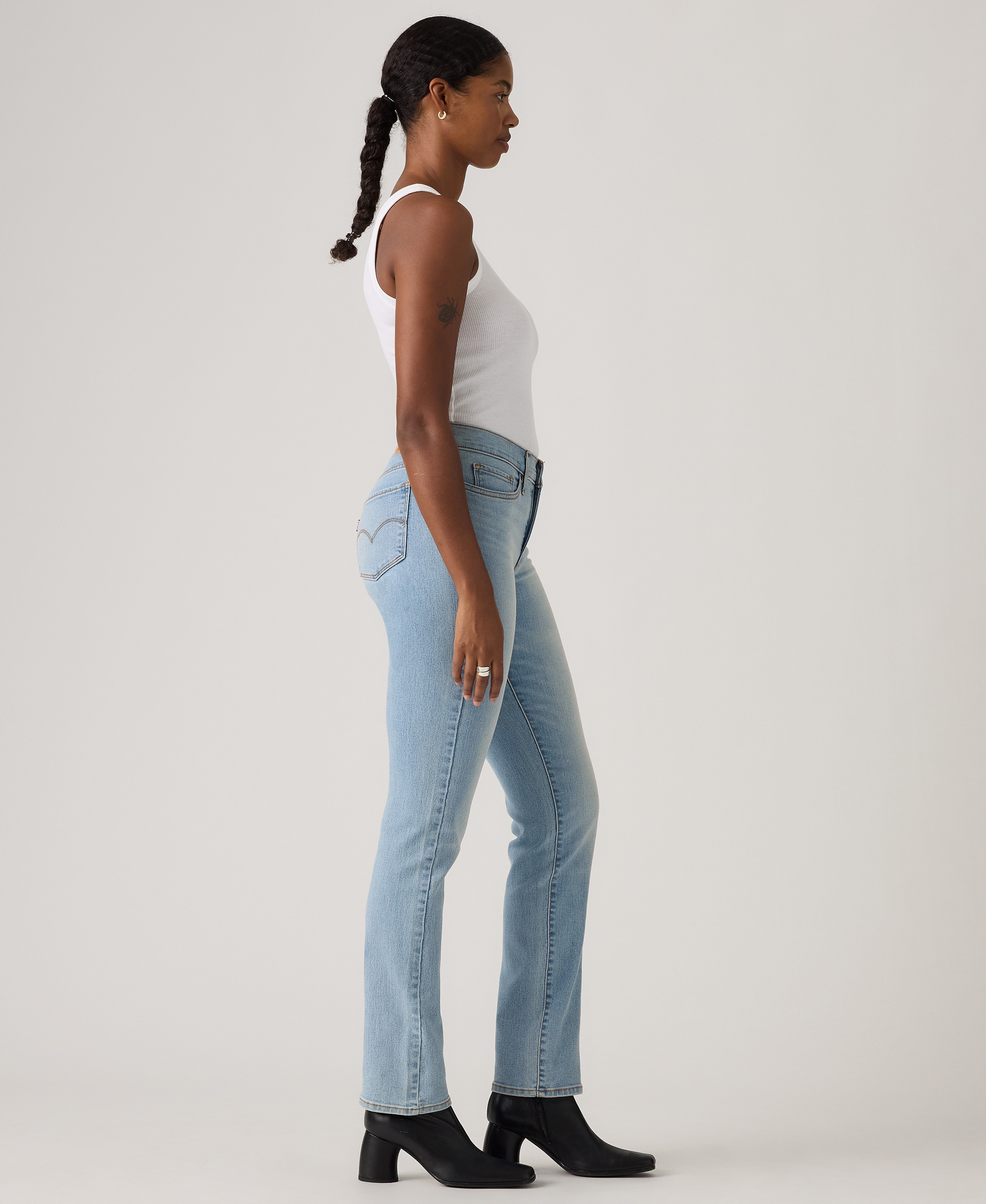 Levi's Women's 314 Shaping Slimming Straight Leg Mid-Rise Jeans - Up And Away