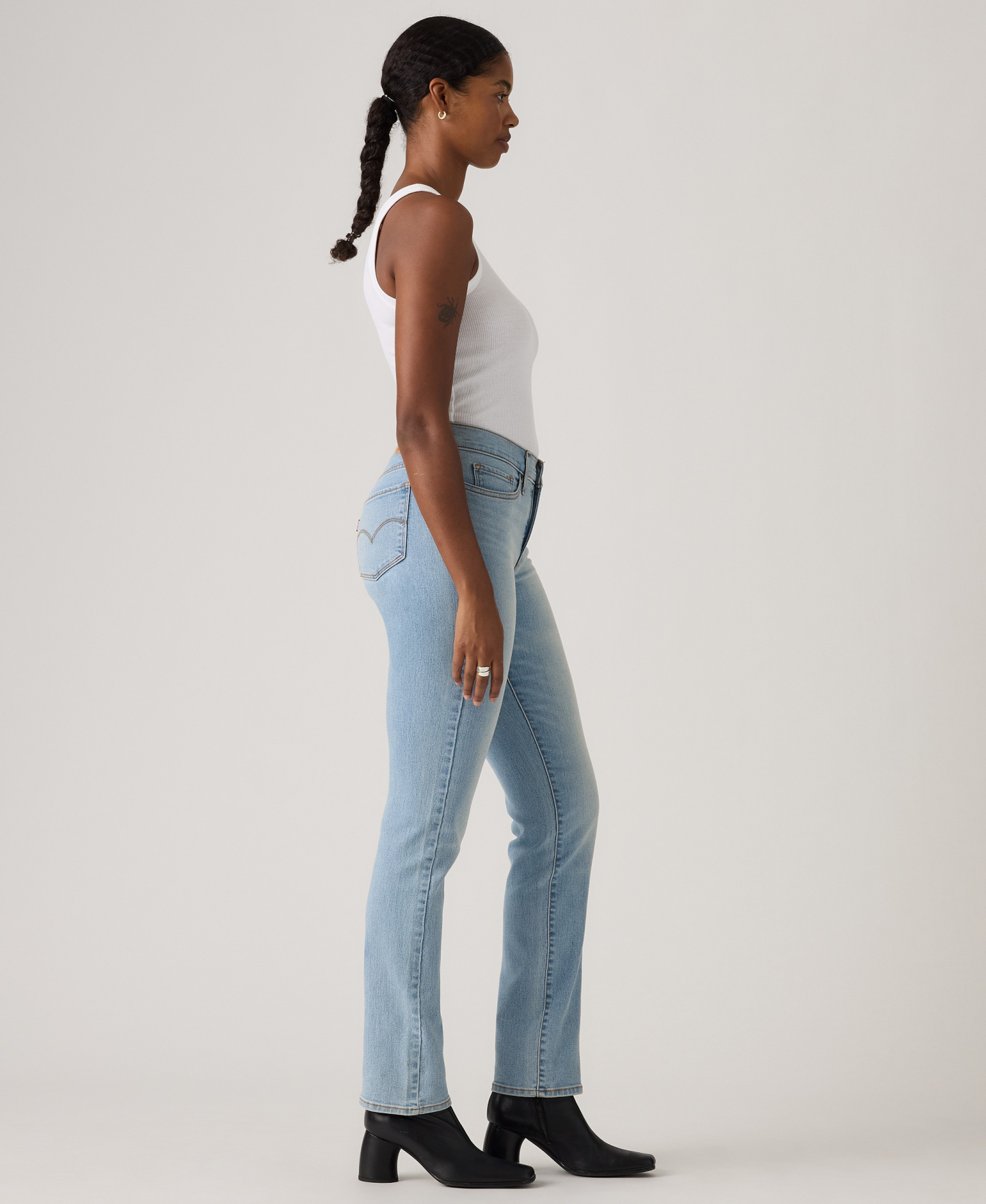 Levi's Women's 314 Shaping Slimming Straight Leg Mid-Rise Jeans - Up And Away