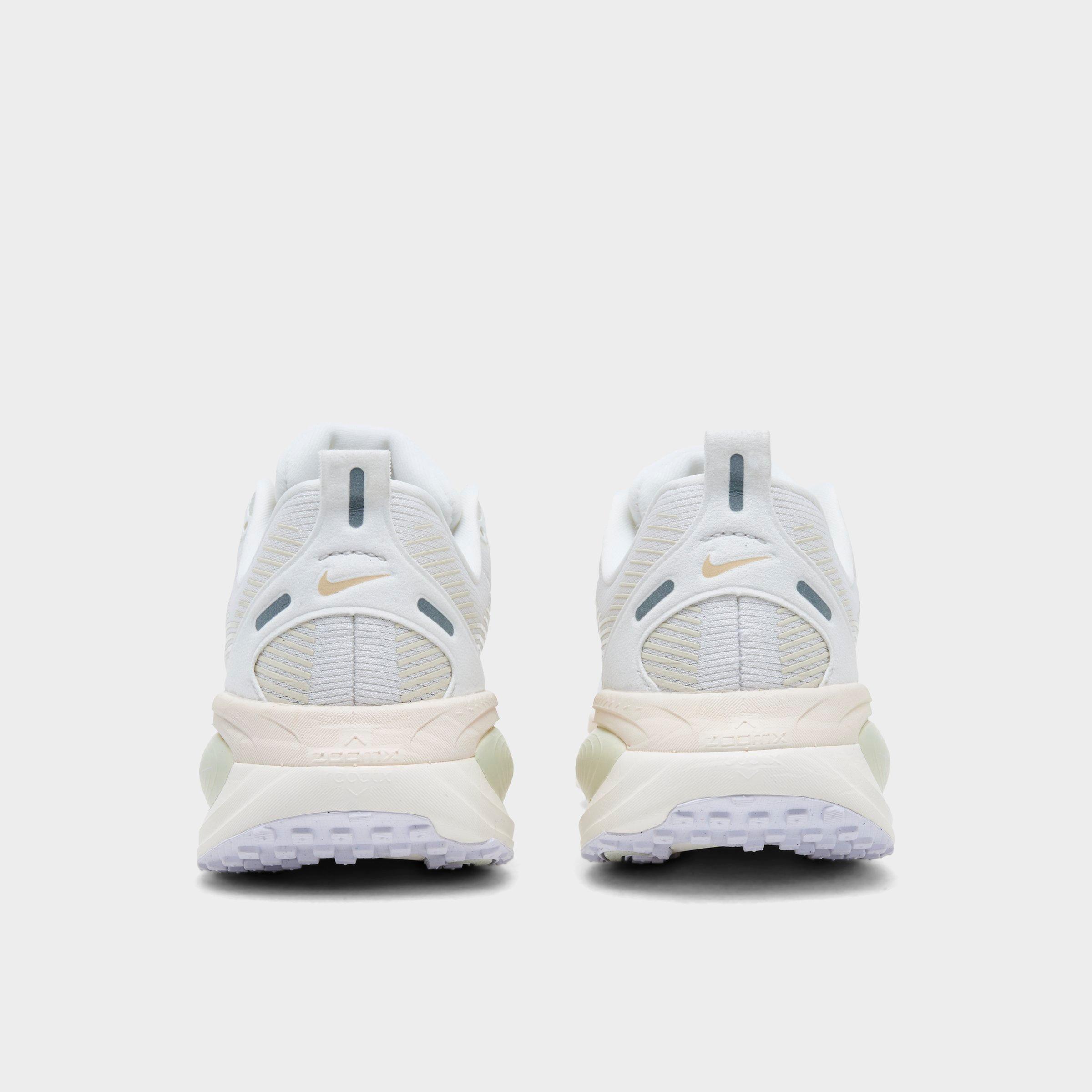 Women's Nithtke Vomero 18 Running Shoes - Part 1 - Summit White/White/Chalk/Seaglass - Back view
