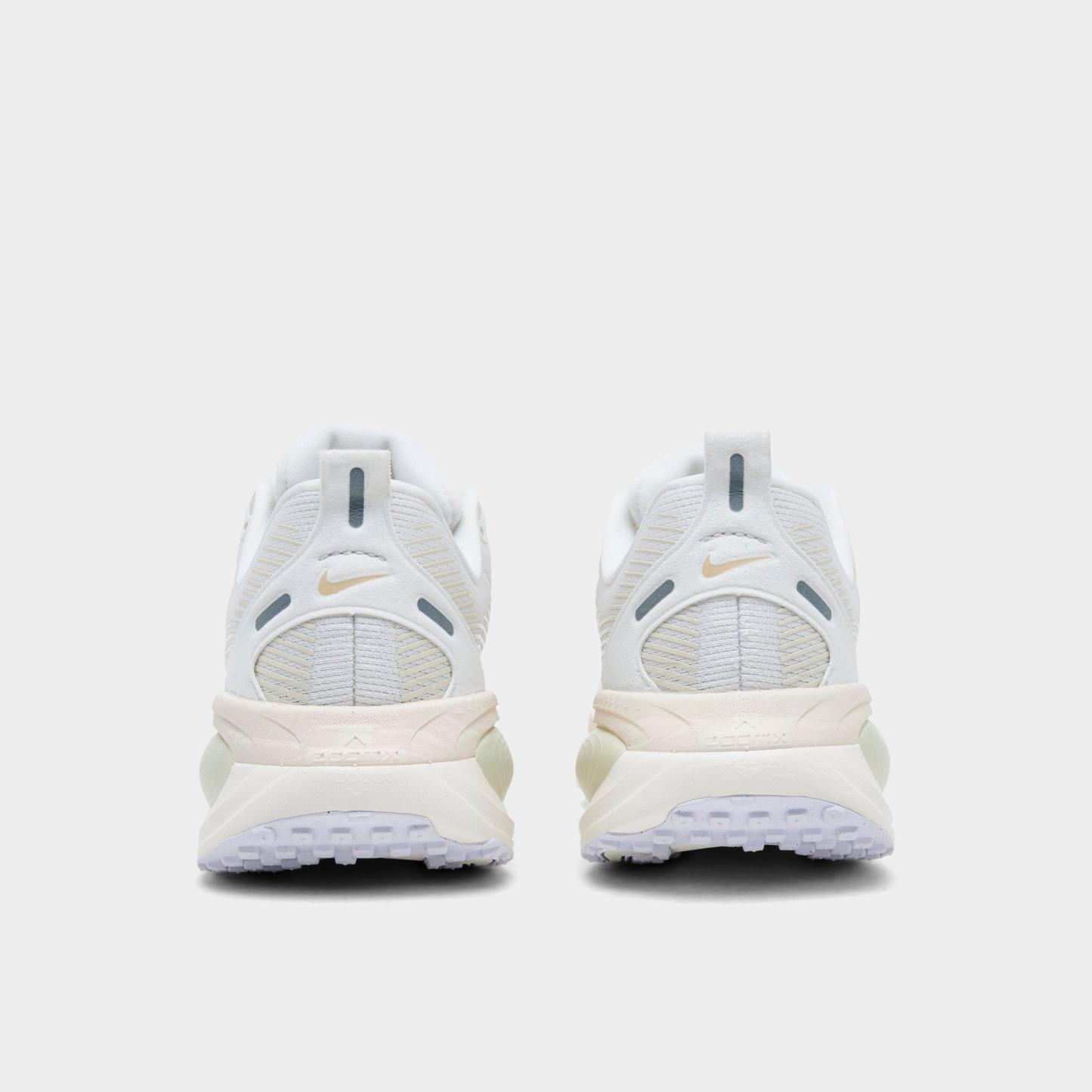 Women's Nithtke Vomero 18 Running Shoes - Part 1 - Summit White/White/Chalk/Seaglass - Back view
