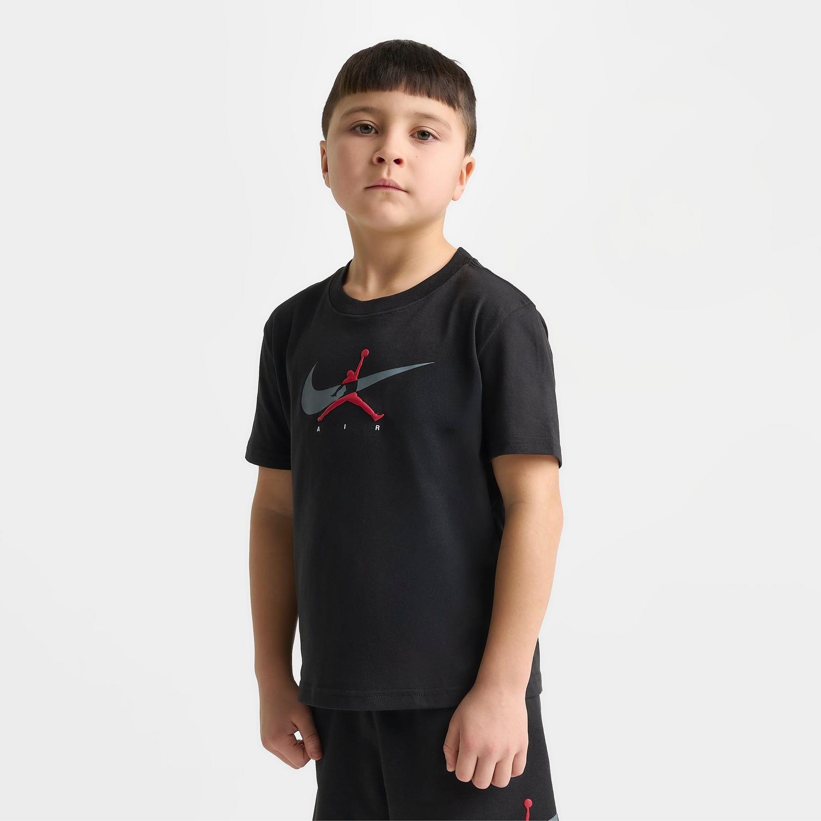 Little Kids' Jordan Jumpman T-Shirt and Shorts Set - Black - view 3