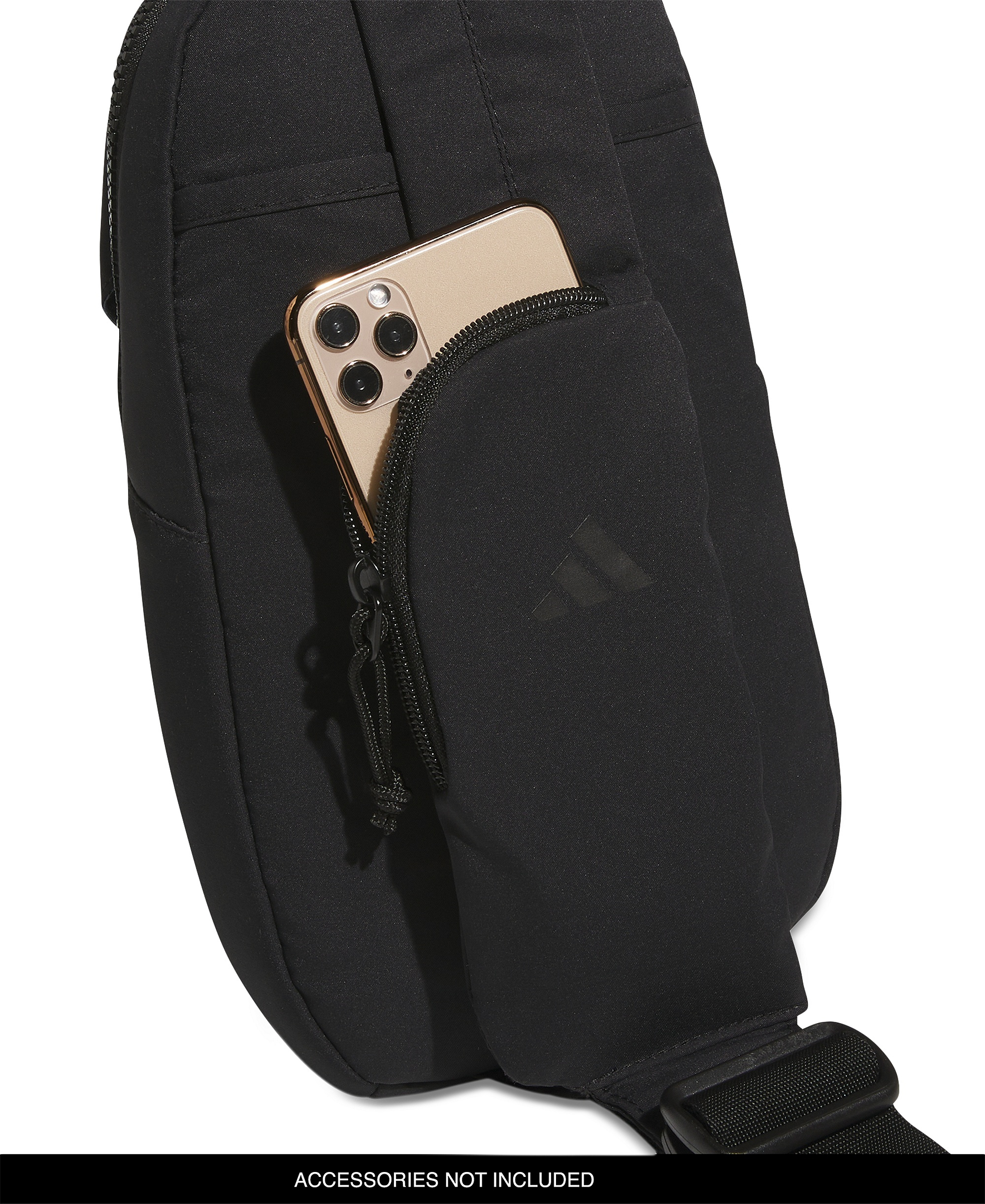 adidas Men's Essentials 3 Lightweight Sling Bag - Black