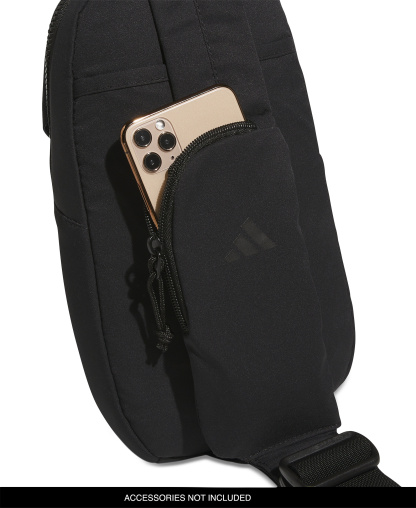 adidas Men's Essentials 3 Lightweight Sling Bag - Black