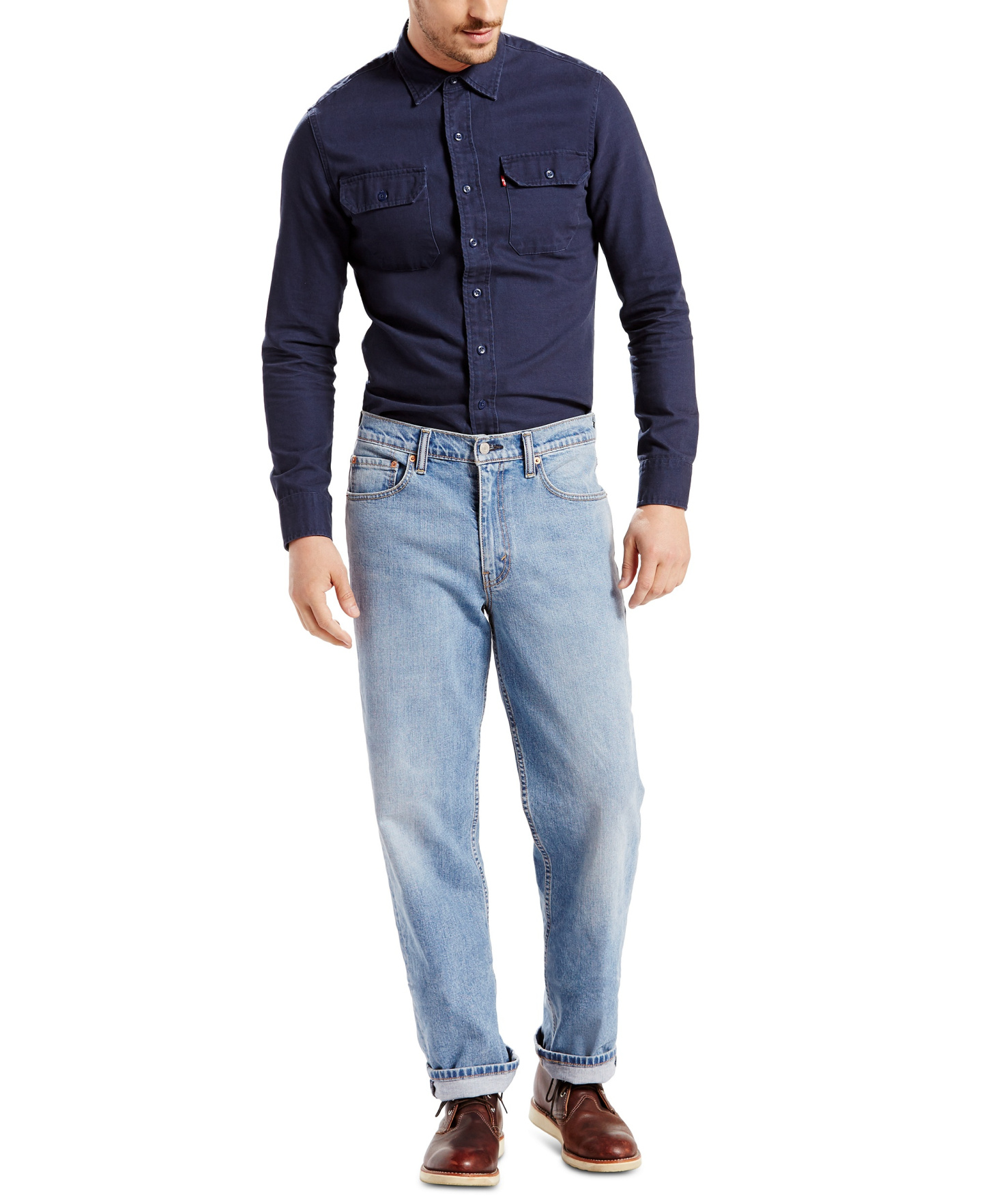 Levi's Men's Big & Tall 550™ Relaxed Fit Stretch Jeans - Clif