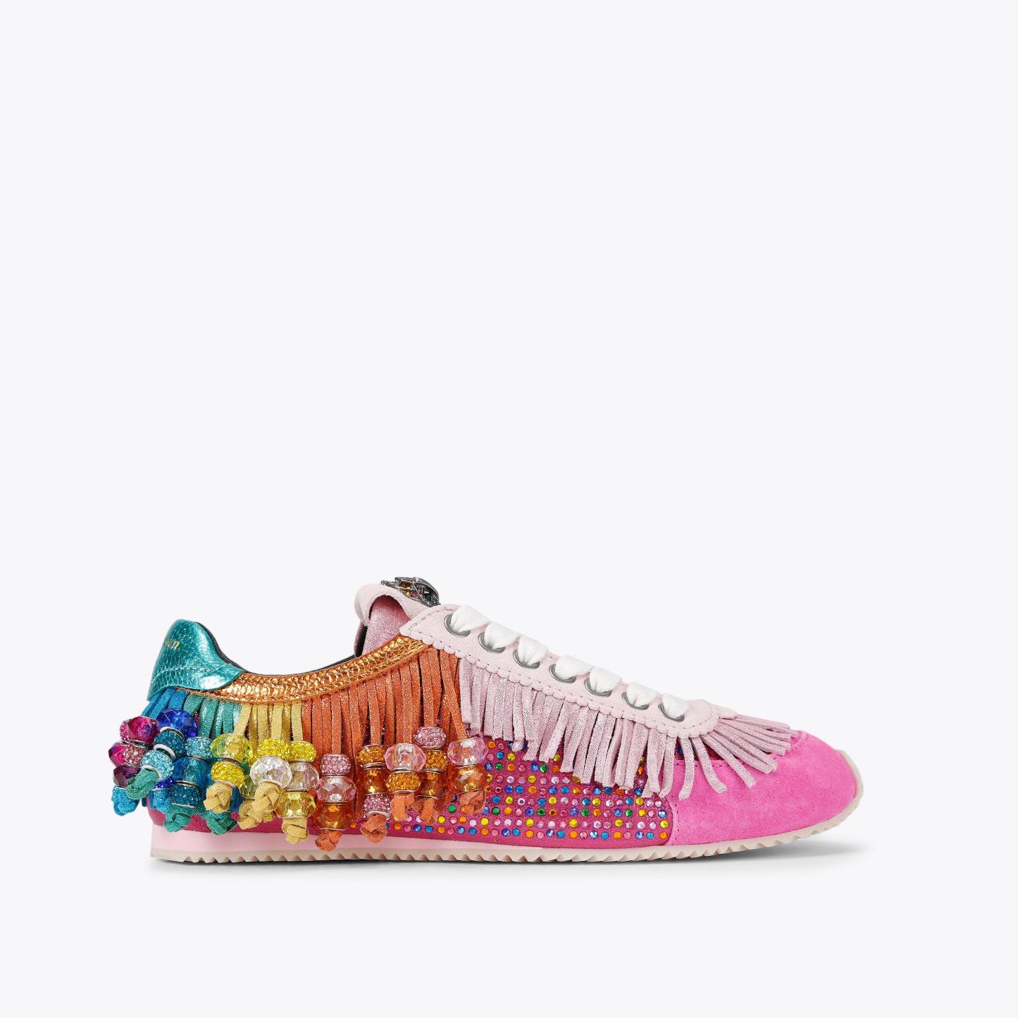 Kurt Geiger London Islington Fringe Sneaker - Multi Colored