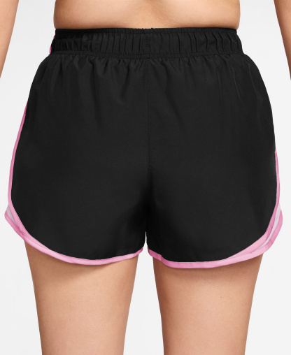 Nike Women's Tempo Dri-FIT Mid-Rise Running Shorts - Black/bleached Lilac/reflective Silv